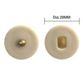 28 mm Roller Shade Clutch Plugs — Beige — original product photo
