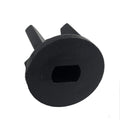 28 mm Roller Shade Clutch Plugs — Black — original product photo