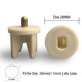 28 mm Roller Shade Clutch Plugs — Beige — original product photo