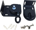 Replacement Mounting Brackets for Crank Roller Shades — Black