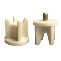 28 mm Roller Shade Clutch Plugs — Beige — original product photo