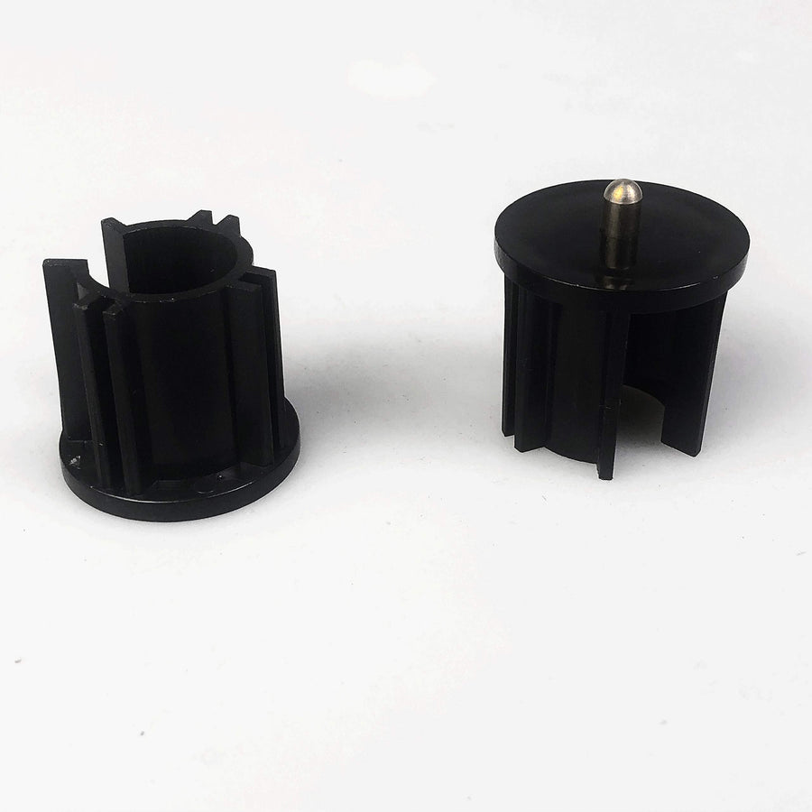 38 mm Roller Shade Clutch Plugs — Black