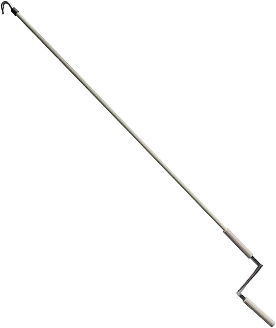 Beige replacement crank wand for an outdoor roller shade